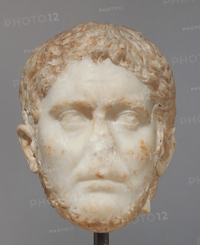 Portrait Head of a Man, mid-3rd century A.D. Creator: Unknown.