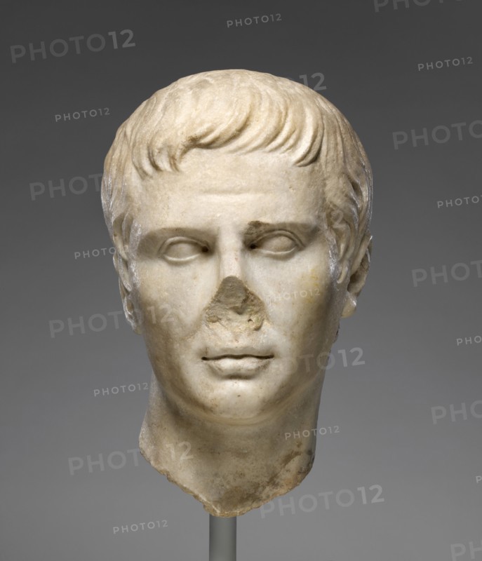 Portrait Head, early 1st century A.D. Creator: Unknown.