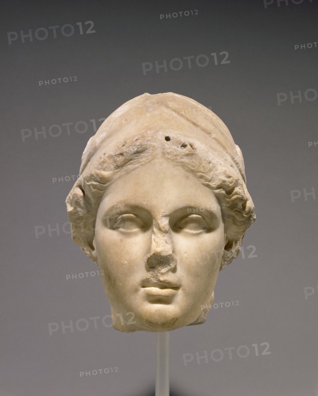 Head of Minerva, A.D. 1-50. Creator: Unknown.