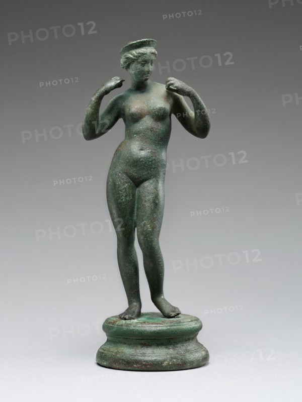 Statuette of Venus on Round Base, 1st century A.D. Creator: Unknown.