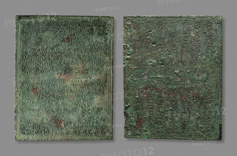 Military Diploma of Dassius, A.D. 88. Creator: Unknown.