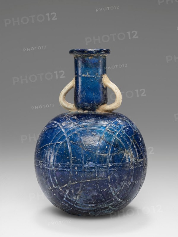 Two-handled Flask, 3rd-4th century A.D. Creator: Unknown.