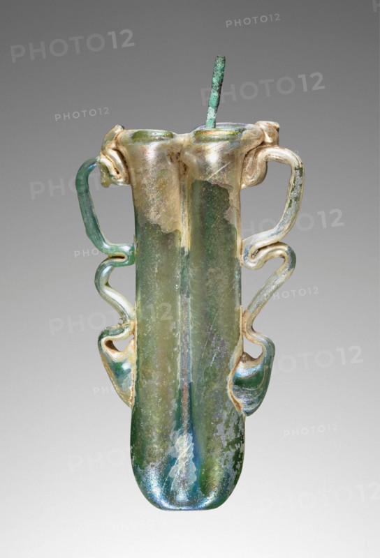 Bipartite Kohl Tube, 3rd-4th century A.D. Creator: Unknown.
