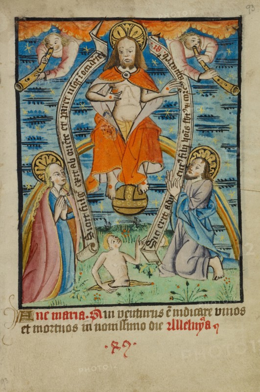 The Last Judgment, about 1480-1490. Creator: Unknown.