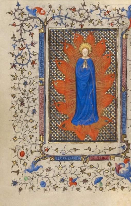 The Assumption of the Virgin; Book of Hours, about 1410. Creator: Unknown.