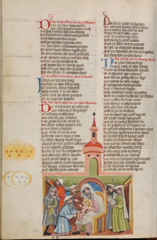 The Circumcision; Weltchronik, about 1400-1410. Creator: Unknown.