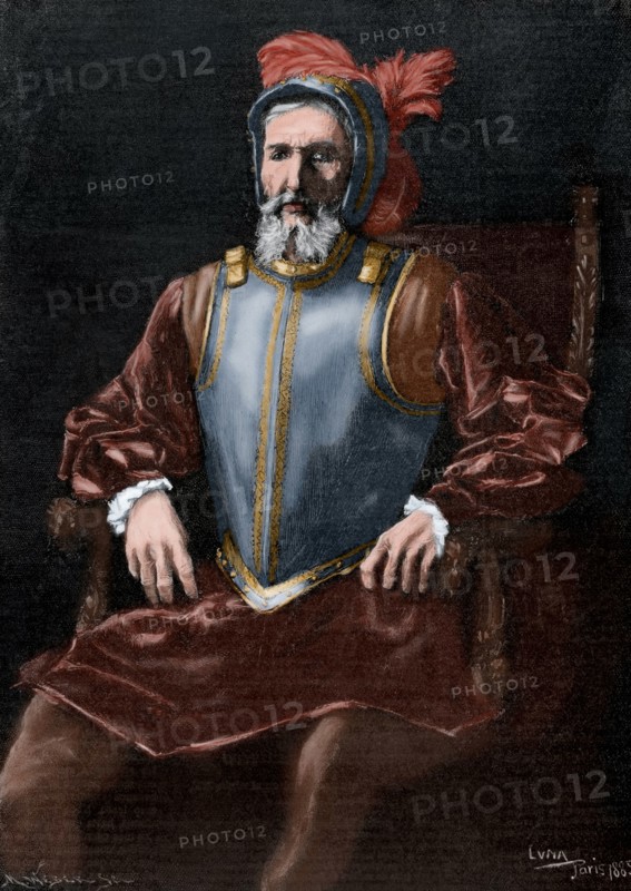 Miguel Lopez de Legazpi, Spanish admiral and governor, 1886. Creator: Weber.