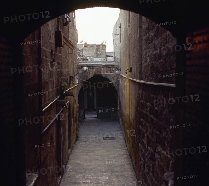Street of the old city, Aleppo, Syria, 2001. Creator: LTL.