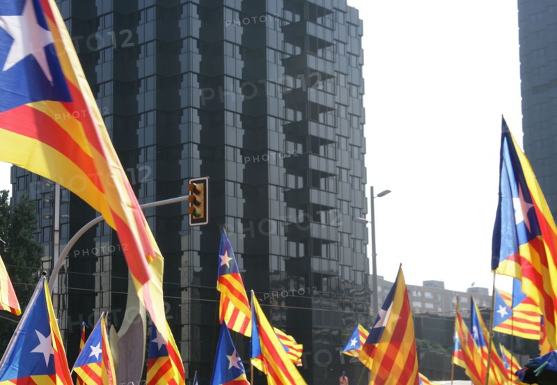 National Day of Catalonia, Barcelona, 11-09-2014.  Creator: LTL.