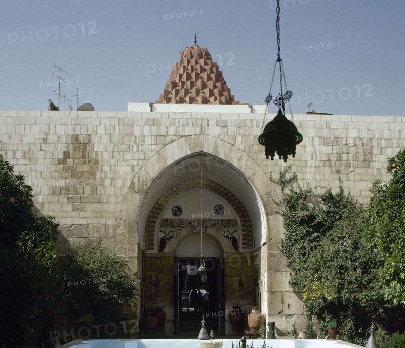 Old hospital, Nur al-Din Bimaristan, Damascus, Syria, 2001.  Creator: LTL.