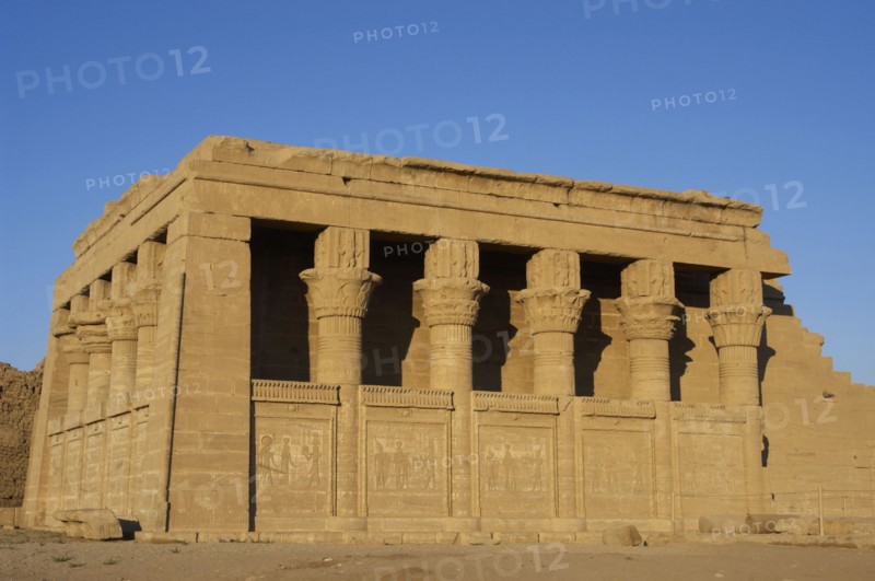 Roman Birth House of Mammisi, Temple complex, Dendera, Egypt, 2019.  Creator: LTL.