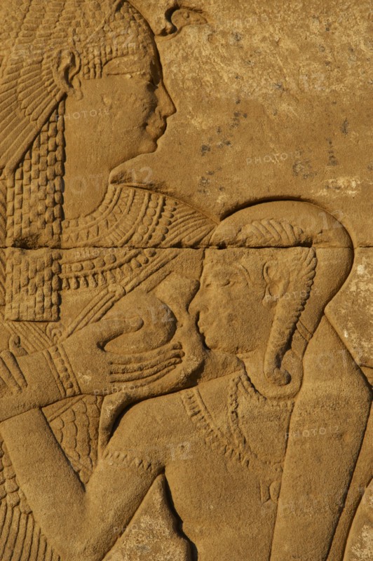 Roman Birth House of Mammisi, Temple complex, Dendera, Egypt, 68-117 AD.  Creator: Unknown.