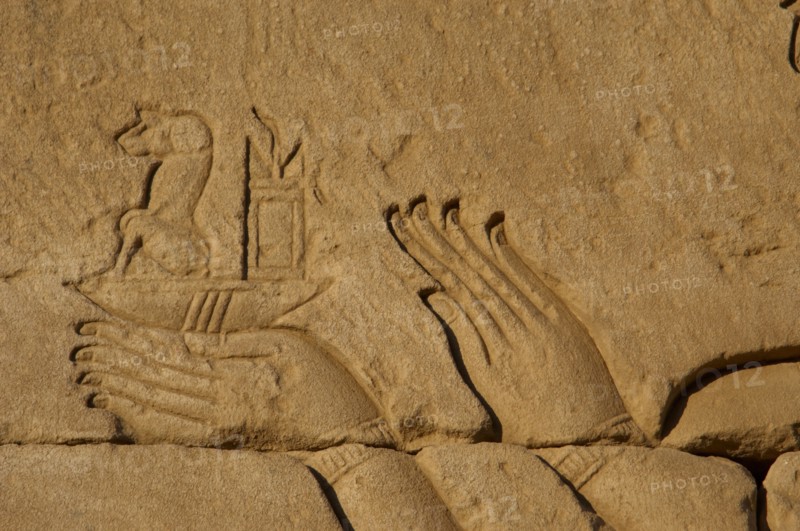 Roman Birth House of Mammisi, Temple complex, Dendera, Egypt, 68-117 AD.  Creator: Unknown.