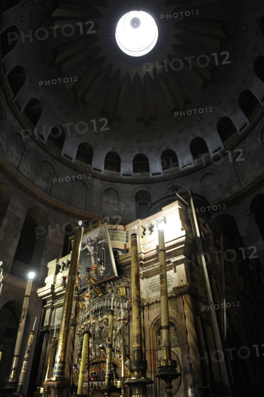 The Tomb of Christ at the Holy Sepulchre, Jerusalem, Israel, 2014. Creator: LTL.