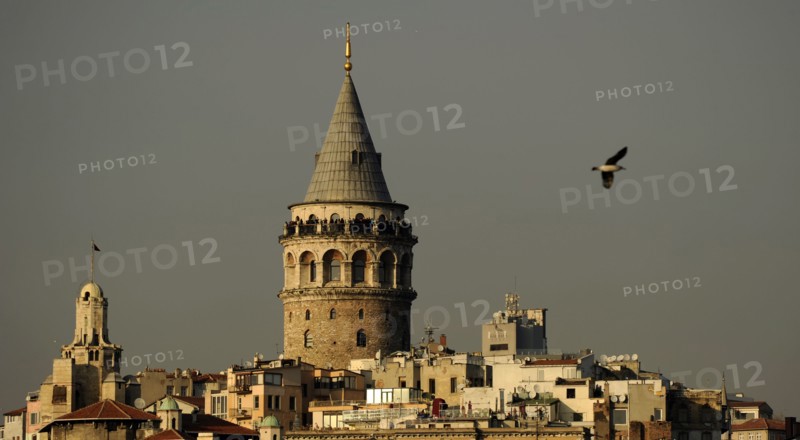 Galata Tower, Istanbul, Turkey, 2013.  Creator: LTL.