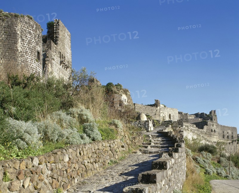 Qalaat al-Marqab (Castle of the Watchtower), Syria, 2001.  Creator: LTL.