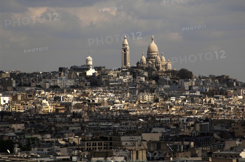 Panoramic view of Paris, France, 2008. Creator: LTL.