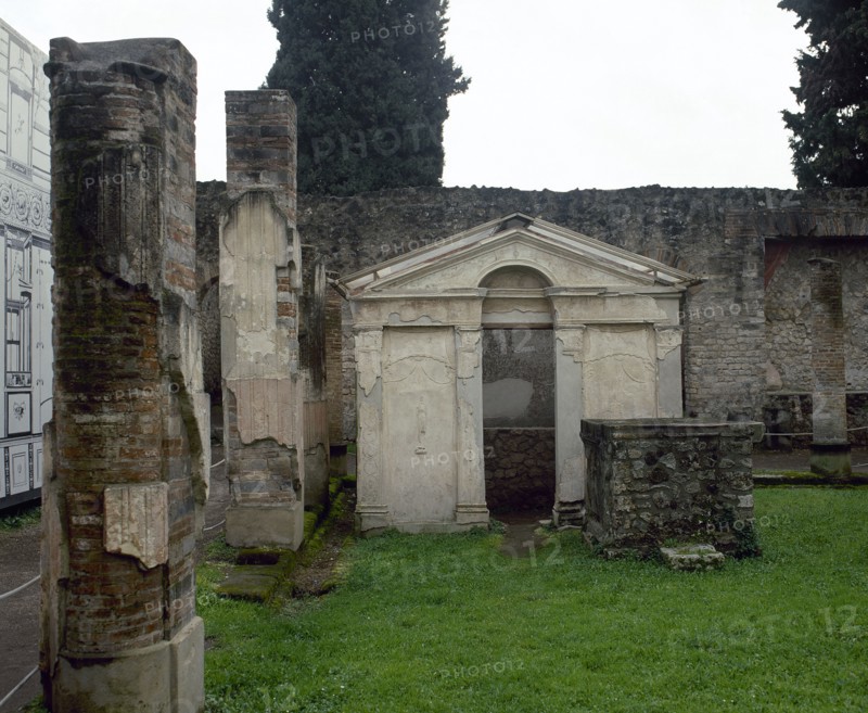 Temple of Isis, Pompeii, Italy, 1st century, (2002). Creator: LTL.