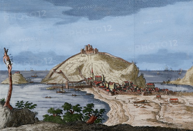 San Sebastian or Donostia, Santa Clara Island, French, late 16th-17th century.  Creator: Unknown.
