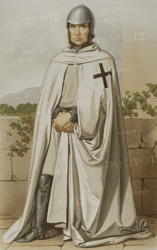 Knight of the Order of Montesa, 1865. Creator: Unknown.