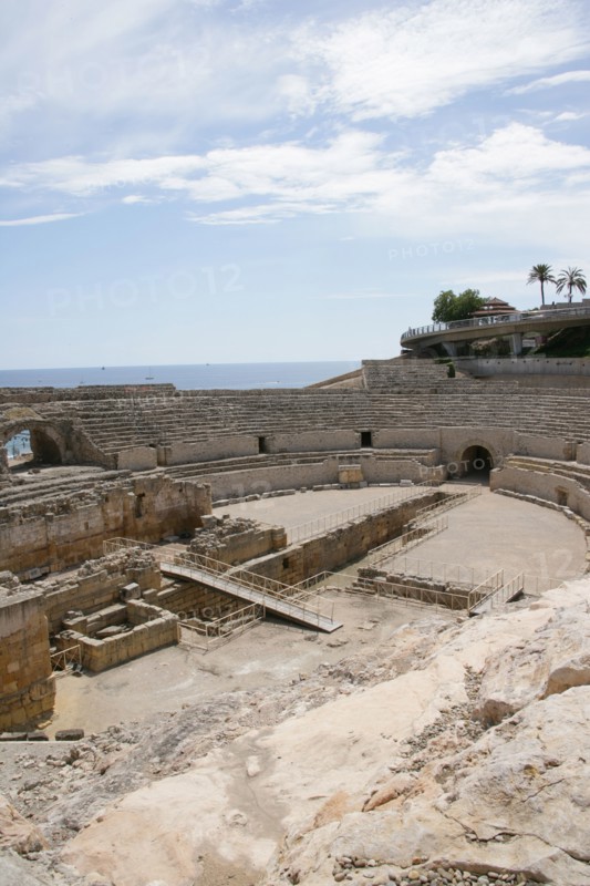 Roman Amphitheatre, Tarragona, Catalonia, Spain, 2008. Creator: LTL.