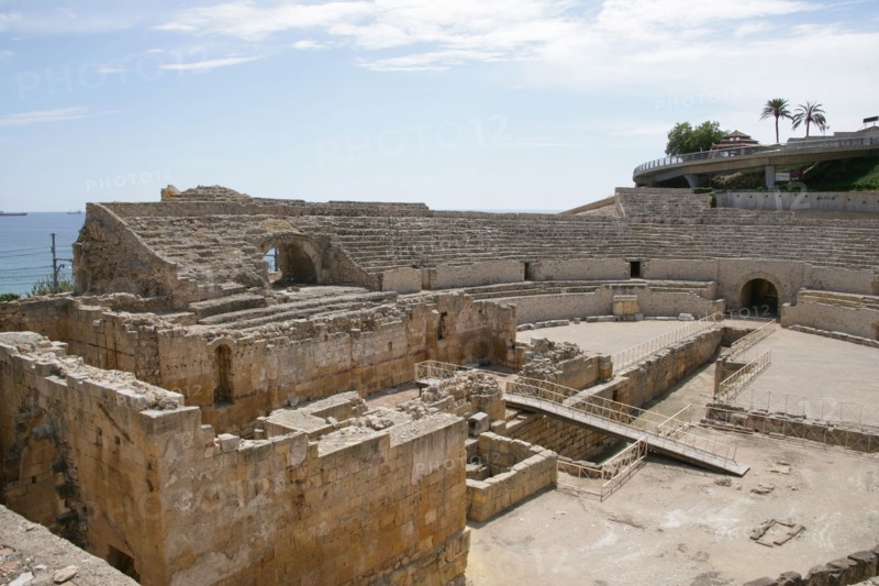 Roman Amphitheatre, Tarragona, Catalonia, Spain, 2008. Creator: LTL.