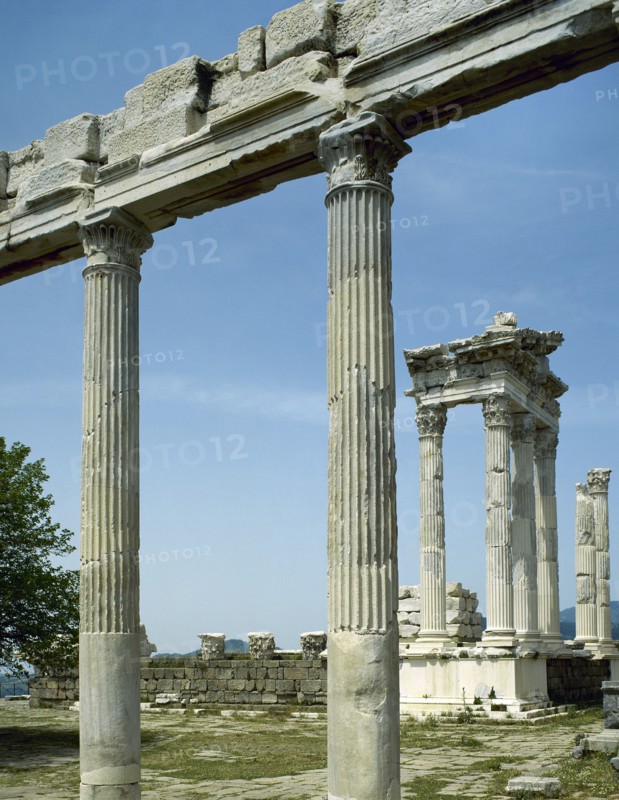 Temple of Trajan, Pergamon, Turkey, 1999.  Creator: Unknown.