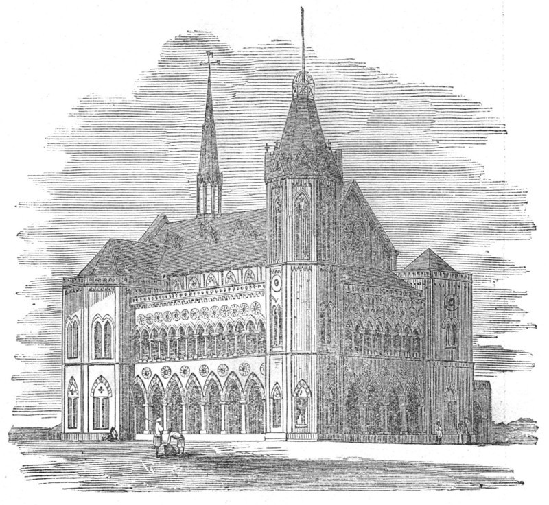 Frere Hall, Kurrachee, 1871. Creator: Unknown.