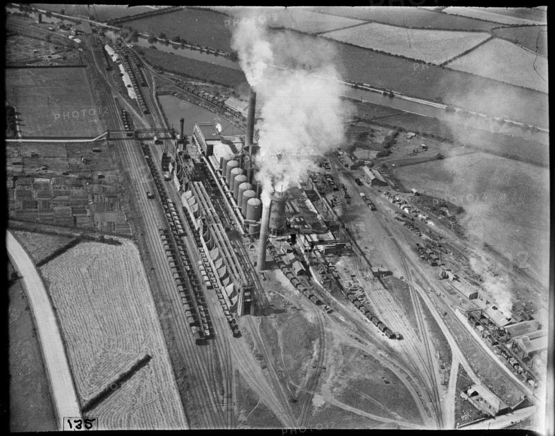 The North Lonsdale Iron and Steel Works, Ulverston, Cumbria, c1930s. Creator: Arthur William Hobart.
