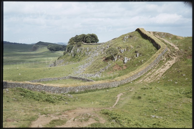 Cuddy's Crags, Hadrian's Wall, Bardon Mill, Northumberland, 1979. Creator: Dorothy Chapman.