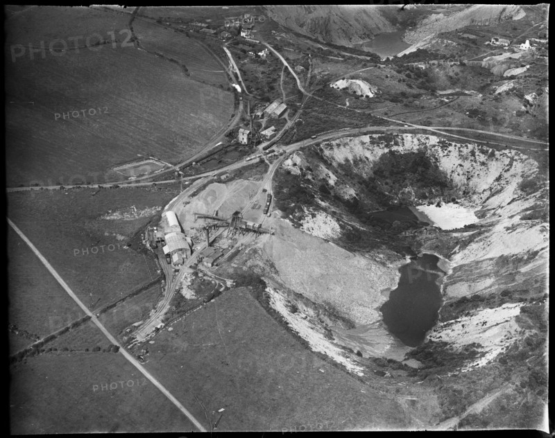 The Roanhead Iron Mines Rita Pit, Dalton-in-Furness, Cumbria, c1930s. Creator: Arthur William Hobart.