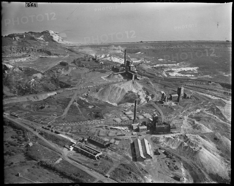 Hodbarrow Iron Ore Mines, Millom, Cumbria, c1930s. Creator: Arthur William Hobart.