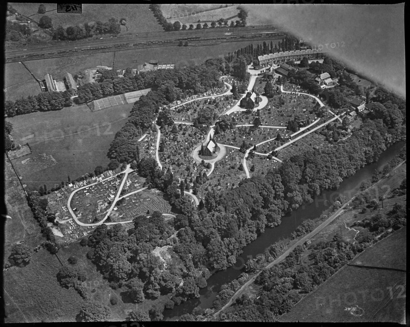 Bingley Cemetery, Bingley, West Yorkshire, c1930s. Creator: Arthur William Hobart.