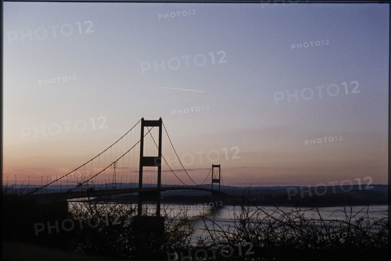 Severn Bridge, M48, Aust, South Gloucestershire, 1978. Creator: Dorothy Chapman.