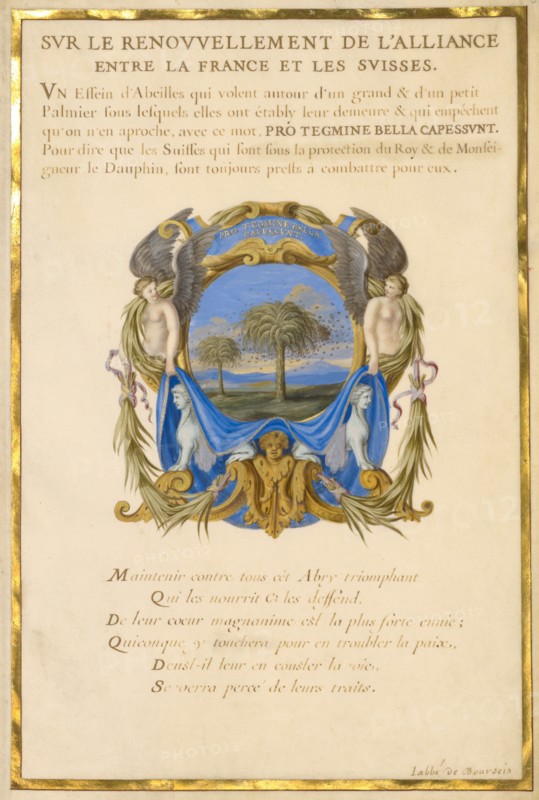 Three Emblems for Louis XIV, about 1663-1668. Creators: Jacques Bailly, Amable de Bourzeys, Nicolas Jarry.