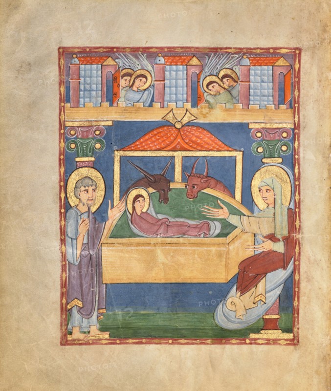 The Nativity, shortly after 1053. Creator: Unknown.