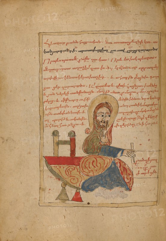 Saint Luke; Gospel Book, 1386. Creator: Unknown.