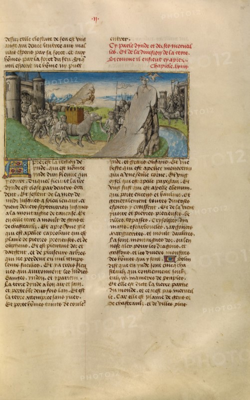 The Land of India; Miroir Historial, about 1475. Creator: Unknown.