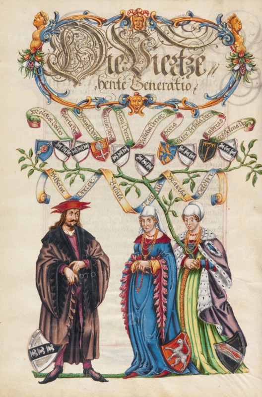 The Fourteenth Generation, Wilhelm Derrer, about 1626-1711. Creator: Unknown.
