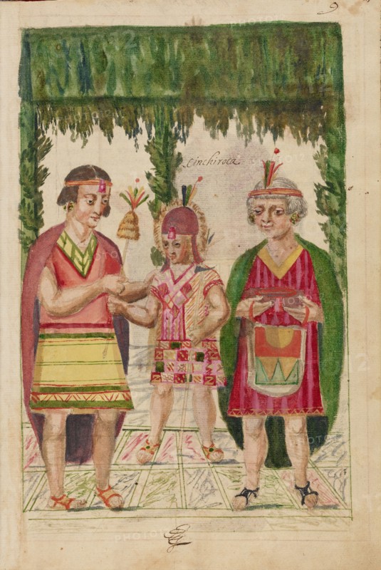 The Investiture of Sinchi Roca by Manco Capac, completed in 1616. Creator: Unknown.
