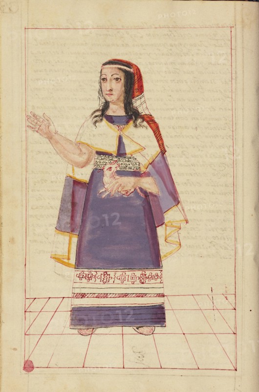 Mama Ocllo, completed in 1616. Creator: Unknown.