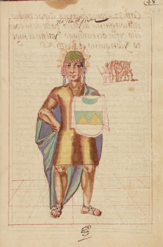 Huayna Capac, completed in 1616. Creator: Unknown.