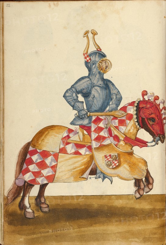 A Horseman in Armor, about 1560-1570. Creator: Unknown.