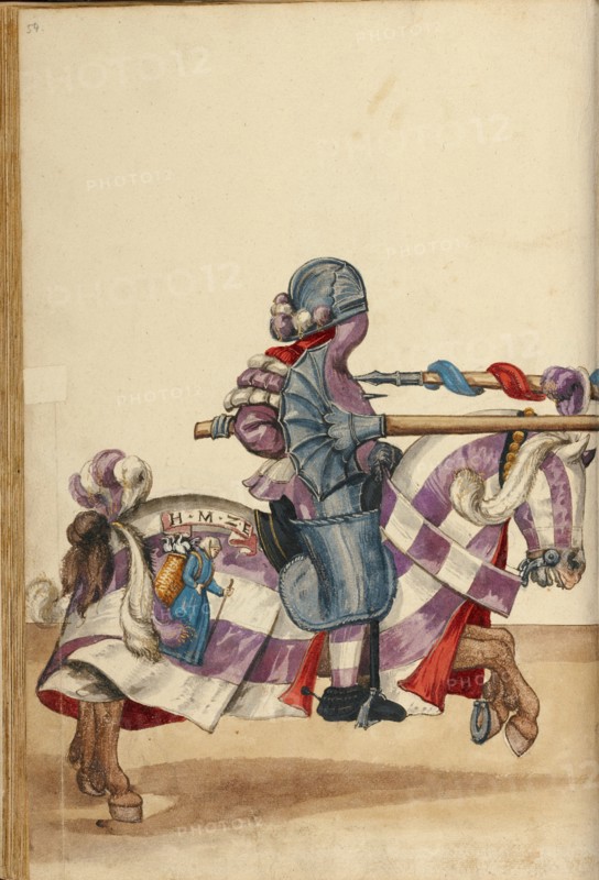 A Tournament Contest, about 1560-1570. Creator: Unknown.