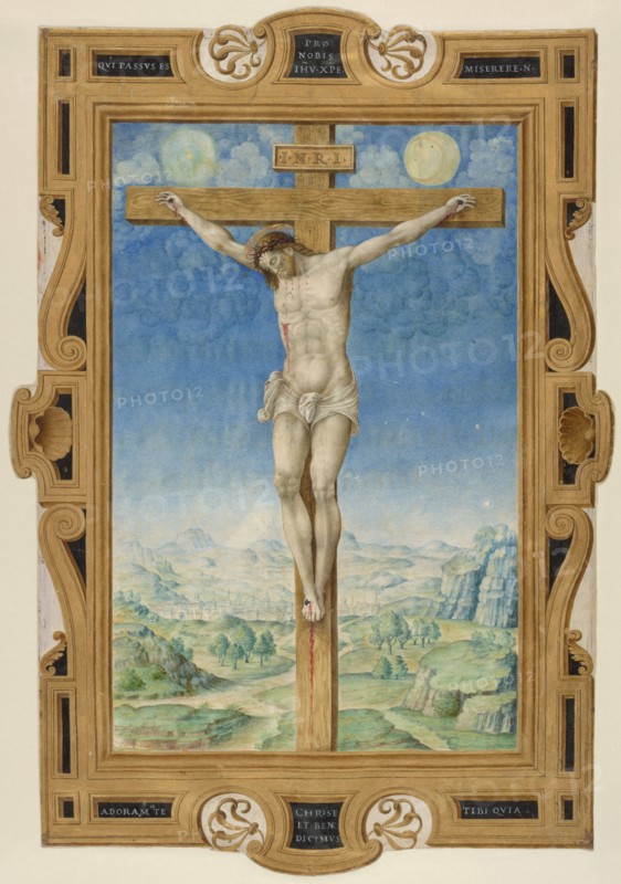 Miniature from a Missal, about 1545. Creator: Vincent Raymond.