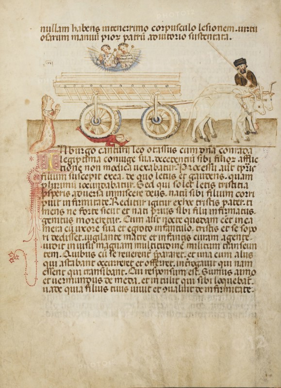 The Mother of Allegranzia Appealing to Saints Aimo and Vermondo to Save Her Child, about 1400. Creator: Anovelo da Imbonate.