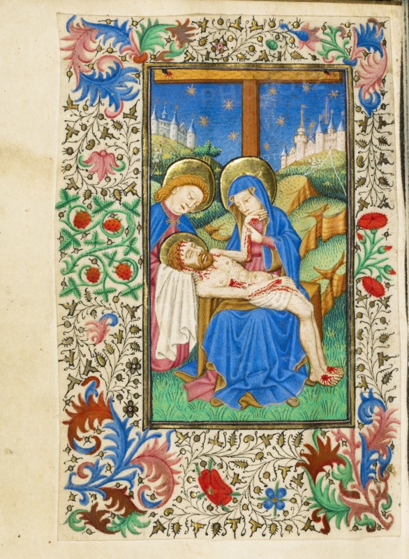 The Pietà; Book of Hours, about 1430-1440. Creator: Fastolf Master.