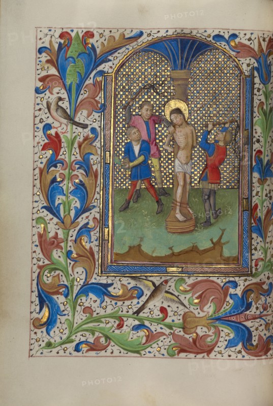The Flagellation; Book of Hours, about 1450-1455. Creator: Master of the Lee Hours.
