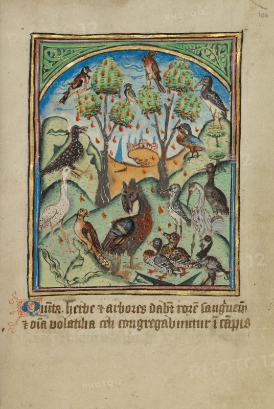 The Fifth Sign before the Day of Judgment; Illustrated Vita Christi..., about 1480-1490. Creator: Unknown.