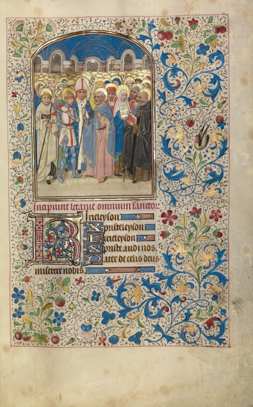 All Saints; Arenberg Hours, early 1460s. Creator: Willem Vrelant.